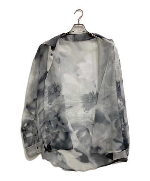 HARE（ハレ）HARE (ハレ) アソートARTガラシアーシャツ グレー サイズ:Fの古着・服飾アイテム