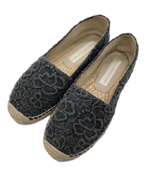 STELLA McCARTNEY（ステラマッカートニー）STELLA McCARTNEY (ステラマッカートニー) エスパドリーユ グレー×ベージュ サイズ:35の古着・服飾アイテム