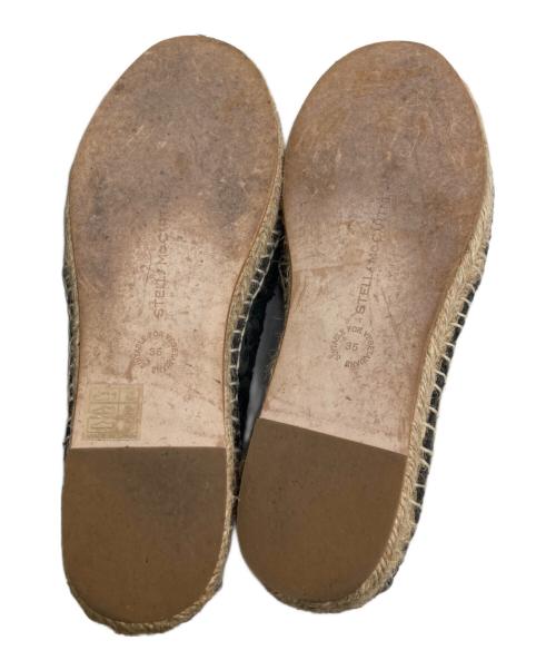 STELLA McCARTNEY（ステラマッカートニー）STELLA McCARTNEY (ステラマッカートニー) エスパドリーユ グレー×ベージュ サイズ:35の古着・服飾アイテム