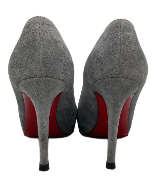 Christian Louboutin（クリスチャン・ルブタン）Christian Louboutin (クリスチャン・ルブタン) ハイヒールパンプス グレー サイズ:SIZE 35 1/2の古着・服飾アイテム