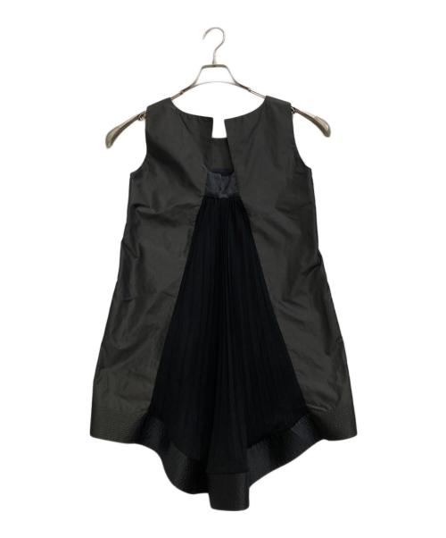 sacai（サカイ）sacai (サカイ) ワンピース ブラック サイズ:-の古着・服飾アイテム