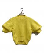 sacaiサカイ）の古着「ショートスリーブプルオーバー」｜イエロー