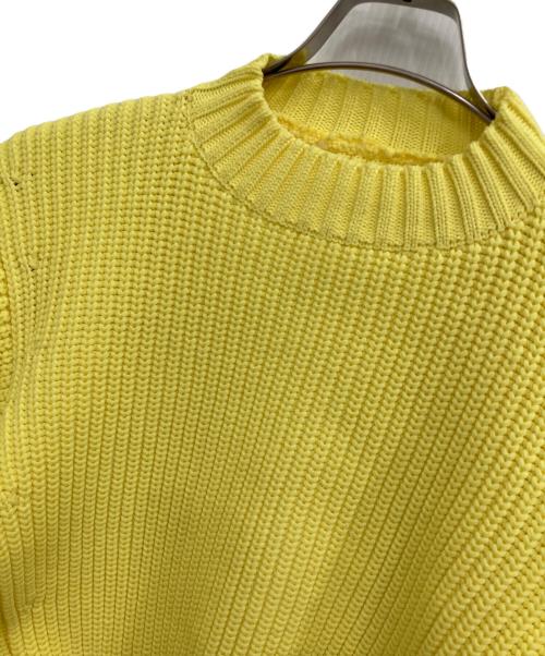 sacai（サカイ）sacai (サカイ) ショートスリーブプルオーバー イエロー サイズ:1の古着・服飾アイテム