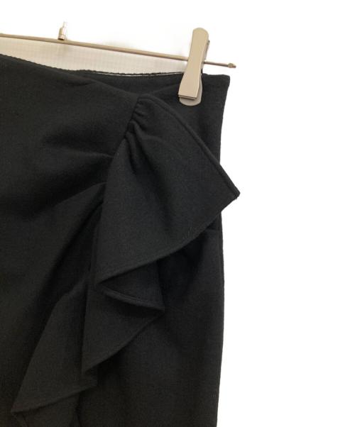 BORDERS at BALCONY（ボーダーズアットバルコニー）BORDERS at BALCONY (ボーダーズアットバルコニー) スカート ブラック サイズ:36 未使用品の古着・服飾アイテム