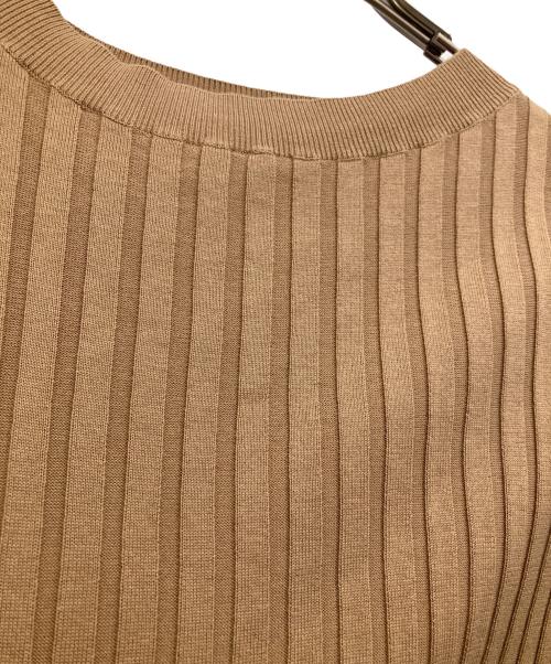 sacai（サカイ）sacai (サカイ) ドッキングワンピース ベージュ×オリーブ サイズ:2の古着・服飾アイテム