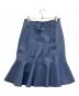 sacai (サカイ) Wool Melton Skirt スカイブルー サイズ:1：11000円