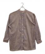 Ameriアメリ）の古着「MEDI CROSS SHIRT」｜ピンク