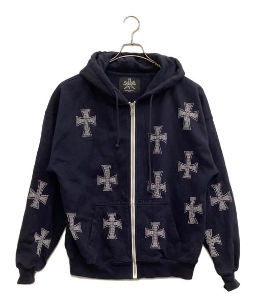 unknown（アンノウン）Unknown (アンノウン) ジップパーカー ネイビー サイズ:-の古着・服飾アイテム