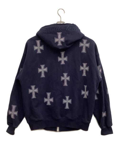 unknown（アンノウン）Unknown (アンノウン) ジップパーカー ネイビー サイズ:-の古着・服飾アイテム