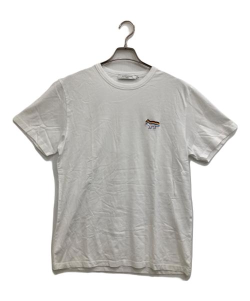 maison kitsune（メゾンキツネ）maison kitsune (メゾンキツネ) Tシャツ ホワイト サイズ:Mの古着・服飾アイテム