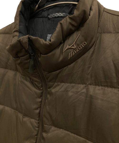 MIZUNO（ミズノ）MIZUNO (ミズノ) ダウンジャケット ブラウン サイズ:Lの古着・服飾アイテム