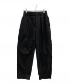 MARKAWAREマーカウェア）の古着「CLASSIC FIT TROUSERS ORGANIC WOOL TROPICAL」｜グレー