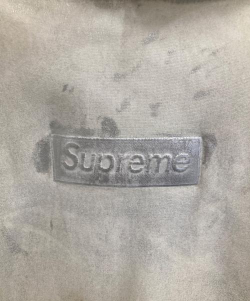 SUPREME（シュプリーム）Supreme (シュプリーム) MM6 Maison Margiela (エムエムシックスメゾンマルジェラ) Foil box logo hooded シルバー サイズ:Mの古着・服飾アイテム