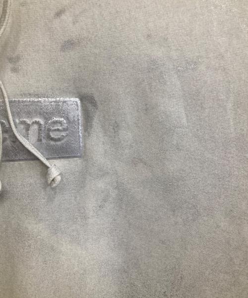 SUPREME（シュプリーム）Supreme (シュプリーム) MM6 Maison Margiela (エムエムシックスメゾンマルジェラ) Foil box logo hooded シルバー サイズ:Mの古着・服飾アイテム