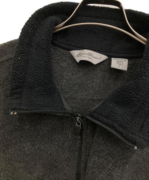 Eddie Bauer（エディーバウアー）Eddie Bauer (エディーバウアー) フリースジャケット グレー サイズ:Lの古着・服飾アイテム