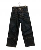 SUGARHILLシュガーヒル）の古着「Classic Double Knee Denim Pants」｜インディゴ