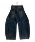 argueculture (アルグエカルチャー) ワイドデニムパンツ インディゴ サイズ:L：7000円