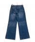 person intention (パーソン インテンション) ワイドデニムパンツ インディゴ サイズ:M：5000円