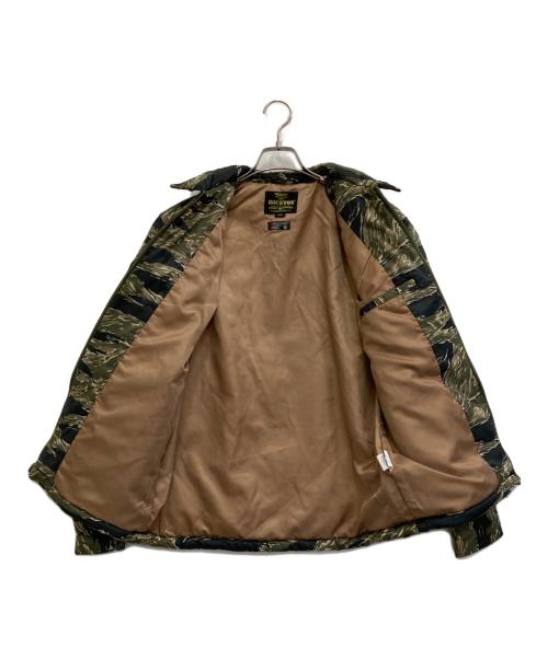 HOUSTON（ヒューストン）HOUSTON (ヒューストン) ベトナムジャケット グリーン サイズ:Lの古着・服飾アイテム