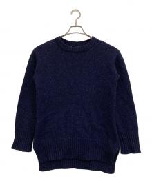 ASTRAET（アストラット）の古着「ラメニット」｜ネイビー