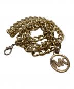 MICHAEL KORSマイケル・コース）の古着「チェーンベルト」｜ゴールド