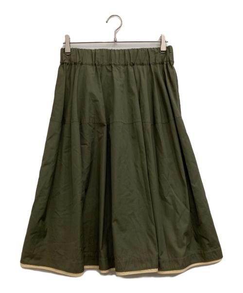MARNI（マルニ）MARNI (マルニ) フレアスカート オリーブ サイズ:Mの古着・服飾アイテム