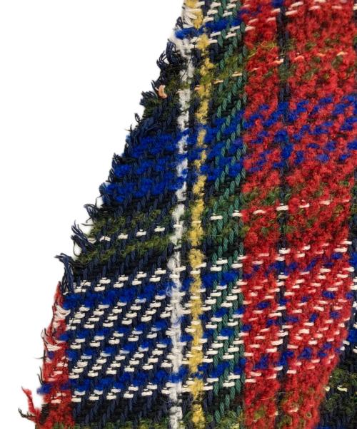 HACHE（アッシュ）HACHE (アッシュ) ニット切替スカート オリーブ サイズ:40の古着・服飾アイテム