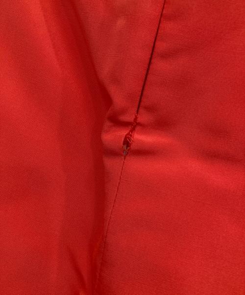 JIL SANDER（ジルサンダー）JIL SANDER (ジルサンダー) シルクフレアスカート レッド サイズ:36の古着・服飾アイテム