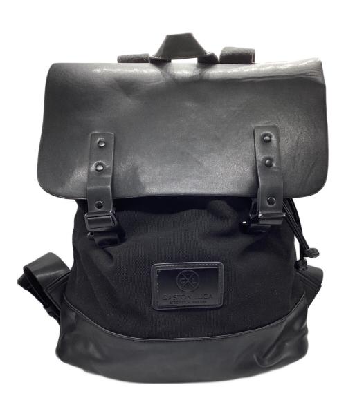 GASTON LUGA（ガストンルーガ）GASTON LUGA (ガストンルーガ) リュック ブラックの古着・服飾アイテム