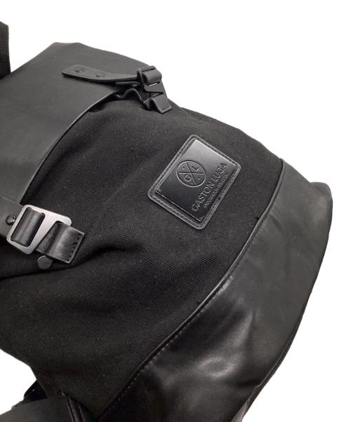 GASTON LUGA（ガストンルーガ）GASTON LUGA (ガストンルーガ) リュック ブラックの古着・服飾アイテム