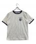 Champion（チャンピオン）の古着「ショートスリーブリンガーTシャツ」｜ホワイト×ネイビー