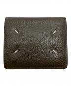 Maison Margielaメゾンマルジェラ）の古着「2つ折り財布」｜ブラウン