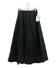 SLOBE IENA（スローブ イエナ）の古着「リネンスカート」｜ブラック