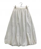 SLOBE IENAスローブ イエナ）の古着「ナイロンスカート」｜ホワイト