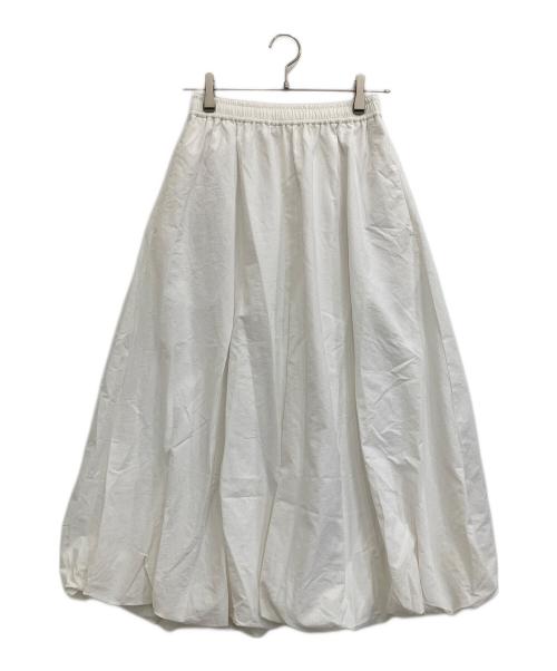 SLOBE IENA（スローブ イエナ）SLOBE IENA (スローブ イエナ) ナイロンスカート ホワイト サイズ:F 未使用品の古着・服飾アイテム