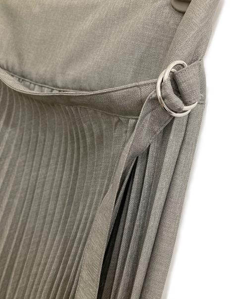 COLUMN（コラム）COLUMN (コラム) プリーツスカート グレー サイズ:36 未使用品の古着・服飾アイテム