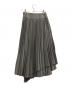 COLUMN (コラム) プリーツスカート グレー サイズ:36 未使用品：8000円