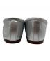 中古・古着 CHEMBUR (チェンバー) SQ FLAT STUDS BALLET SHOES シルバー サイズ:37：9000円