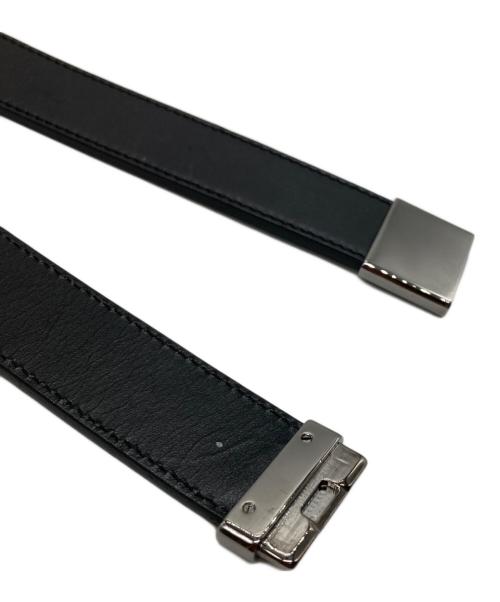 GUCCI（グッチ）GUCCI (グッチ) ホースビットレザーベルト ブラックの古着・服飾アイテム