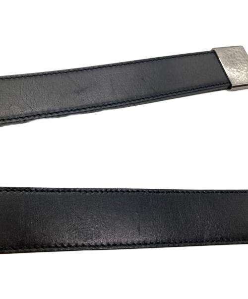 GUCCI（グッチ）GUCCI (グッチ) ホースビットレザーベルト ブラックの古着・服飾アイテム