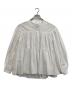 yori（ヨリ）の古着「ボリュームギャザーブラウス」｜ホワイト