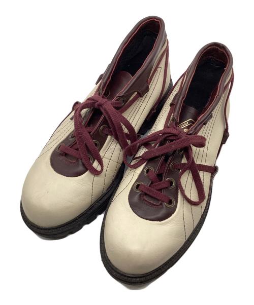 PUMA（プーマ）PUMA (プーマ) ブーツ ホワイト×ボルドー サイズ:25.5の古着・服飾アイテム