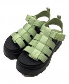 UGGアグ）の古着「サンダル」｜ブラック×グリーン