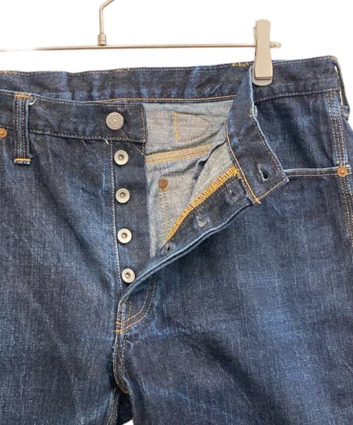 THE FLAT HEAD（ザ・フラットヘッド）THE FLAT HEAD (ザ・フラットヘッド) ボタンフライデニムパンツ インディゴ サイズ:36の古着・服飾アイテム