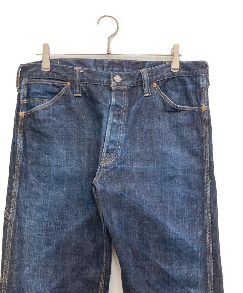 THE FLAT HEAD（ザ・フラットヘッド）THE FLAT HEAD (ザ・フラットヘッド) ボタンフライデニムパンツ インディゴ サイズ:36の古着・服飾アイテム