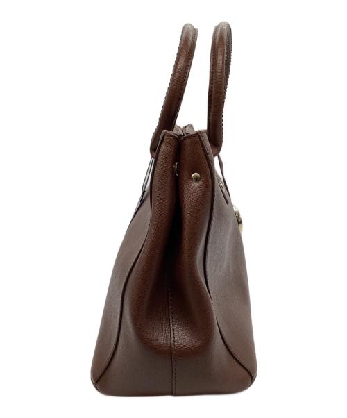 FURLA（フルラ）FURLA (フルラ) 2WAYトートバッグ ブラウンの古着・服飾アイテム