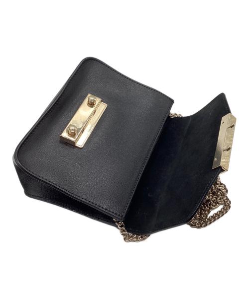 FURLA（フルラ）FURLA (フルラ) チェーンショルダーバッグ ブラックの古着・服飾アイテム