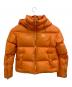 PUMA（プーマ）の古着「フーデッドダウンジャケット」｜オレンジ