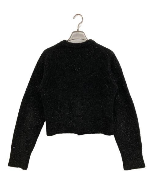BEAUTY&YOUTH（ビューティーアンドユース）BEAUTY&YOUTH (ビューティーアンドユース) ラメニットカーディガン ブラック サイズ:-の古着・服飾アイテム