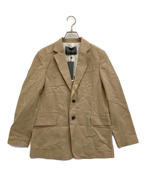 uncrave（アンクレイヴ）uncrave (アンクレイヴ) クリスピーリネンシングルジャケット ベージュ 未使用品の古着・服飾アイテム